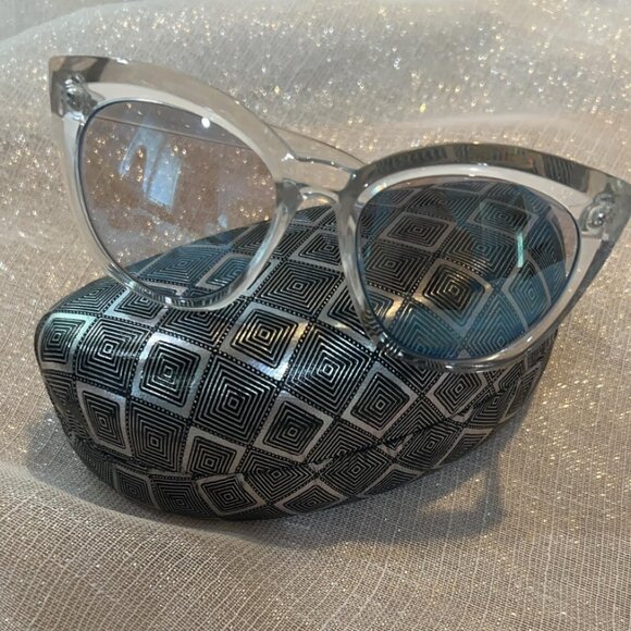 Brand New Blue Light Blocking Trending Style Glasses With Case - Picture 5 of 7